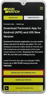 Parimatch Download