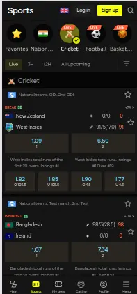 Parimatch Cricket Betting