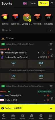 Parimatch Virtual Sports