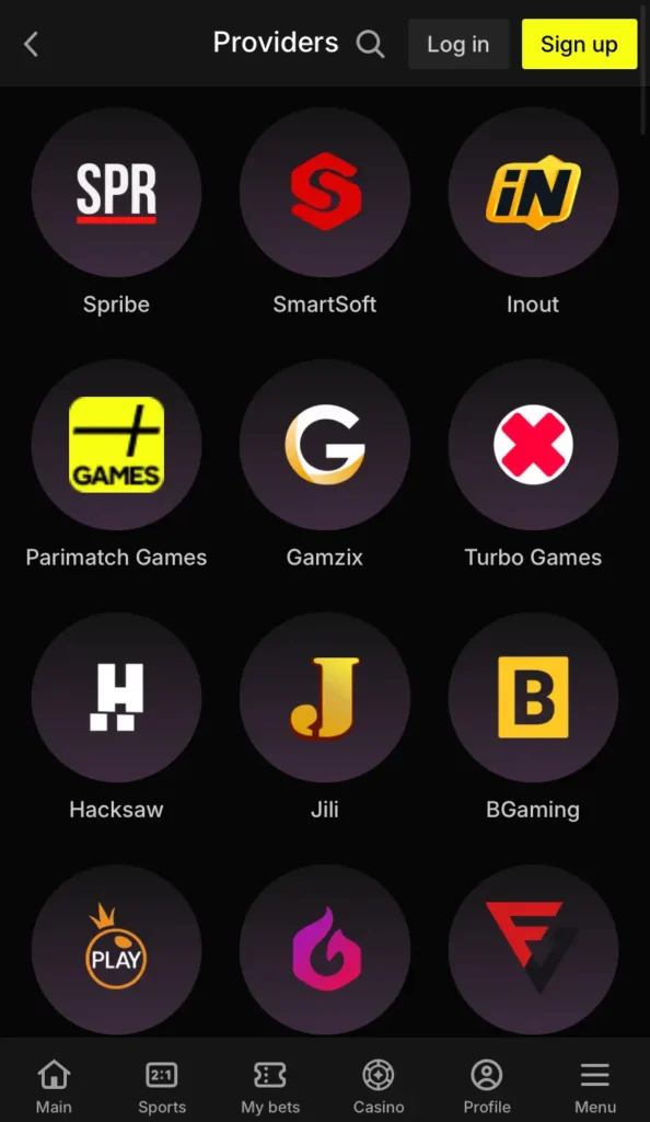 Instant Games Providers